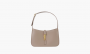 Saint Laurent Le 5 A 7 Monogram Hobo Bag "Taupe" 