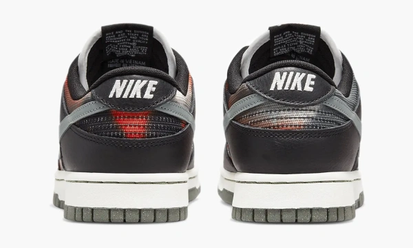 Nike Dunk Low Graffiti Black Red 