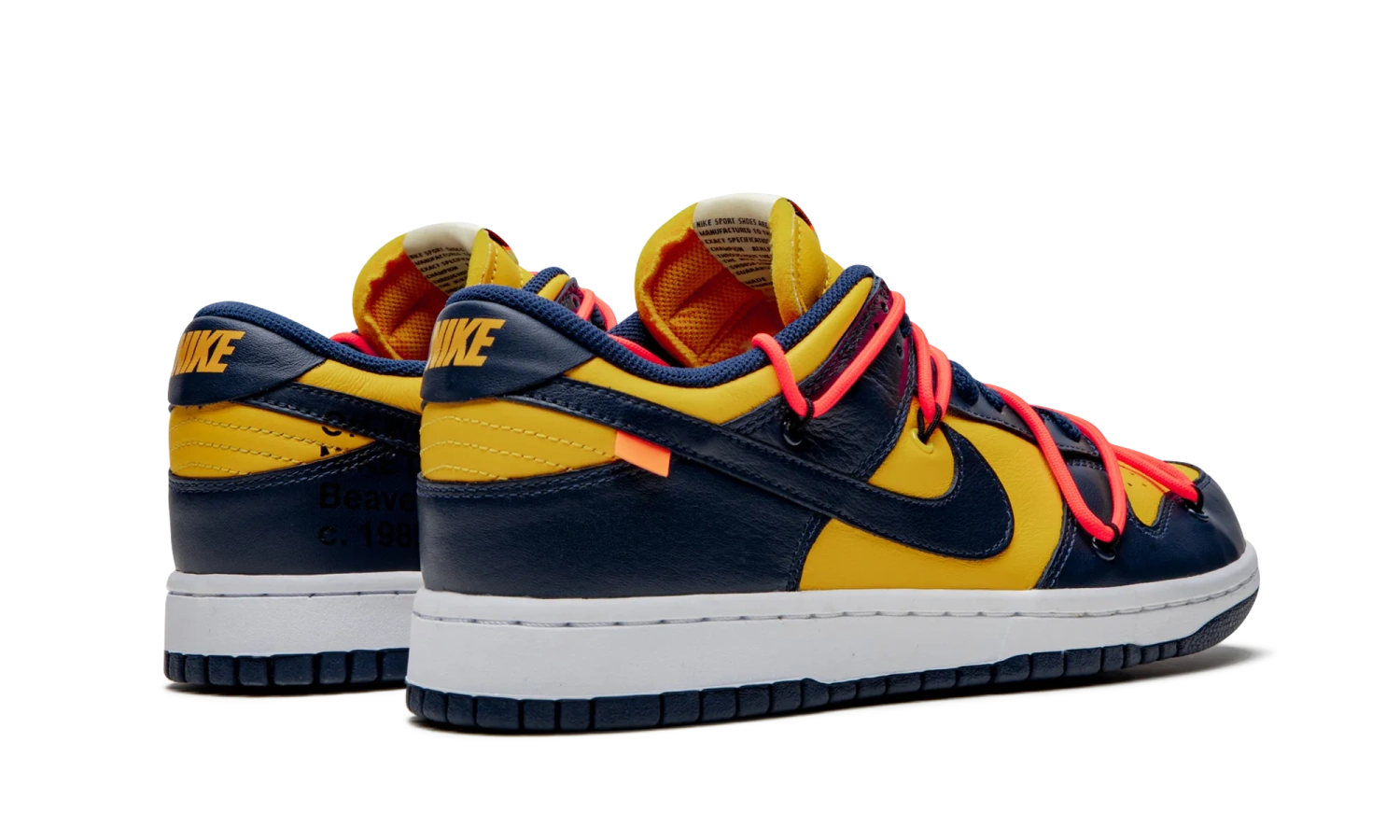 Nike Dunk Low Off-white - University Gold 