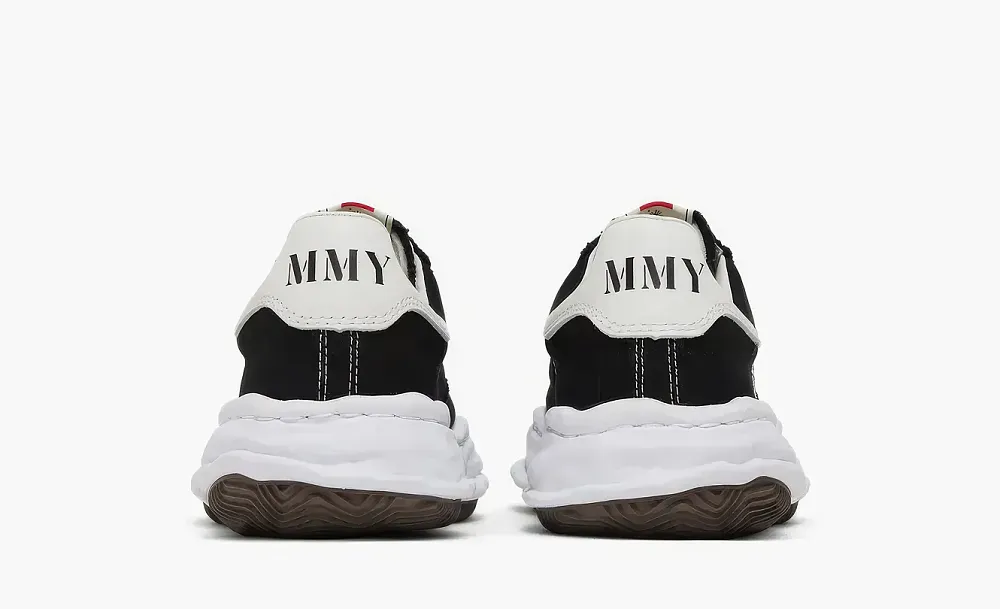 Maison Mihara Yasuhiro Blakey OG Sole Canvas Low Black White