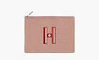 Hermes Cotton Storage Bags Clutches Large Size Red
