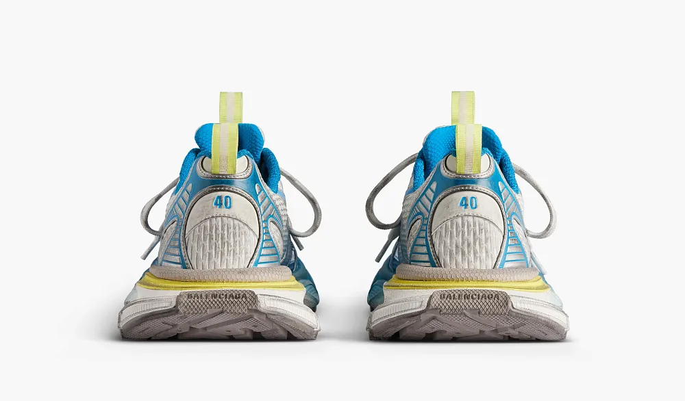 Balenciaga 3XL Toe Spray White/Blue
