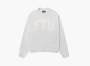 Stussy Stu Relaxed Crew Ash Heather 