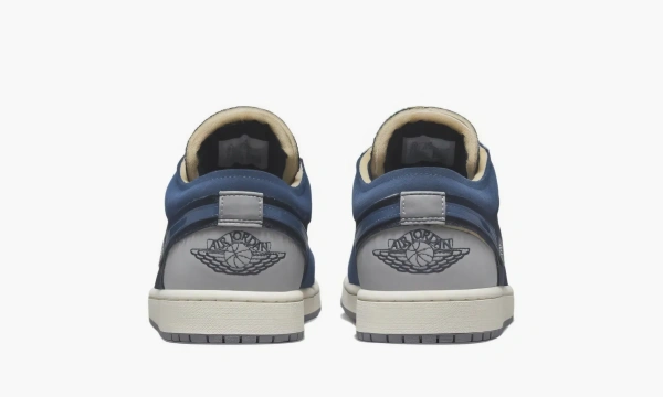 Nike Air Jordan 1 Low SE Craft Obsidian French Blue Ashen Slate White 