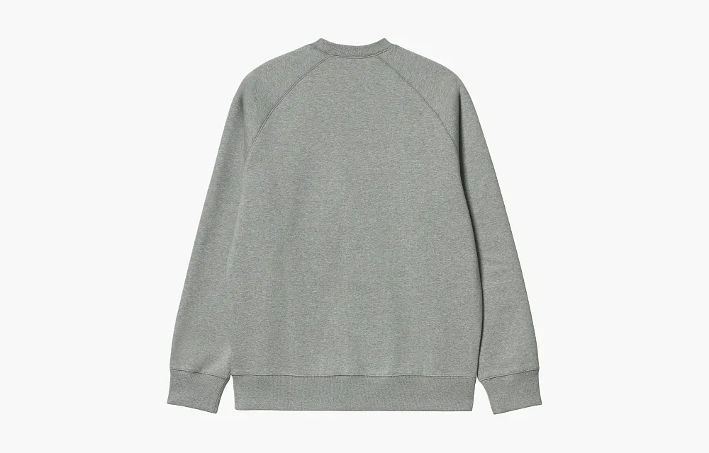 Carhartt WIP Chase Sweatshirt Dark Grey Heather