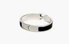 Hermes Clic H Bracelet Palladium & Noir