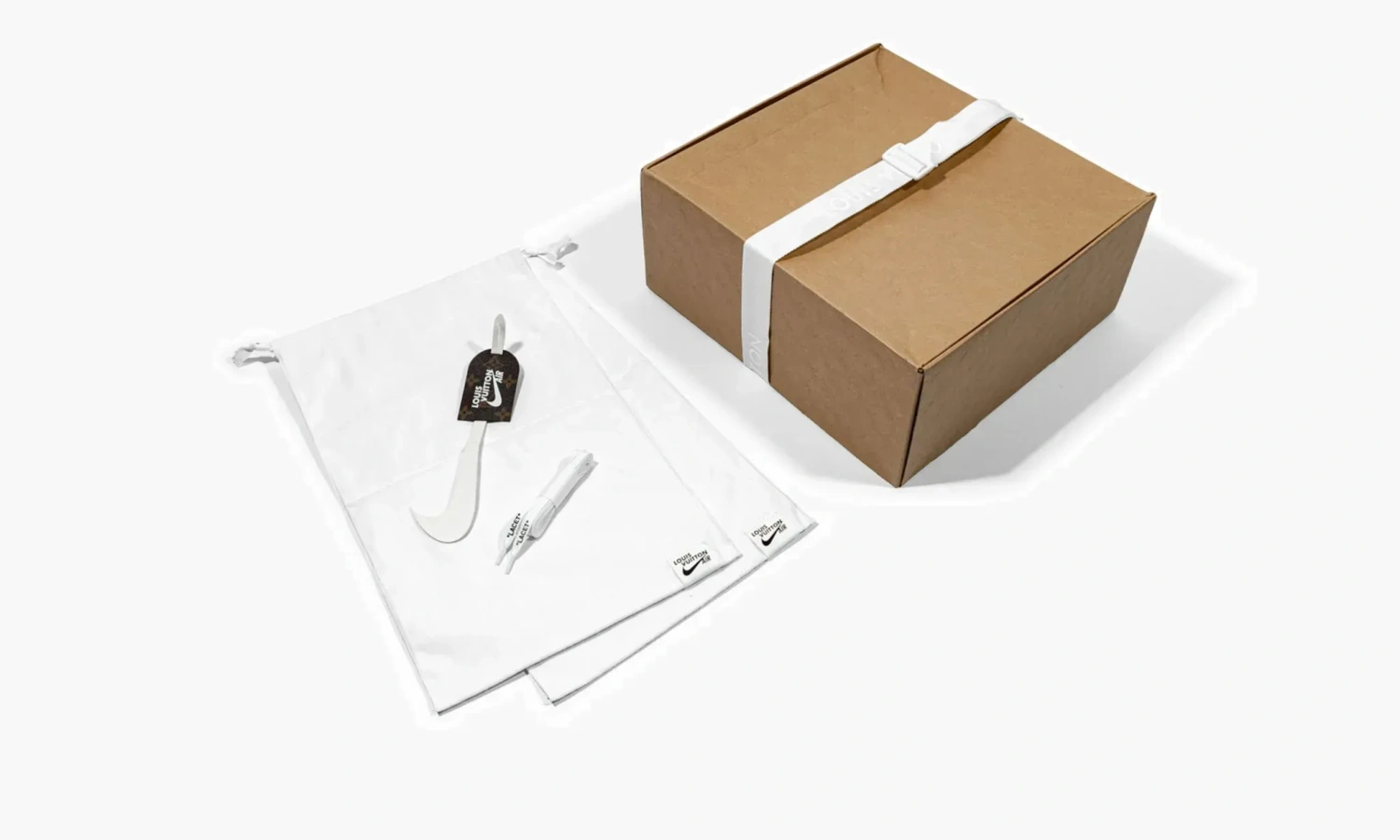 Louis Vuitton Air Force 1 Mid Virgil Abloh - White/White 