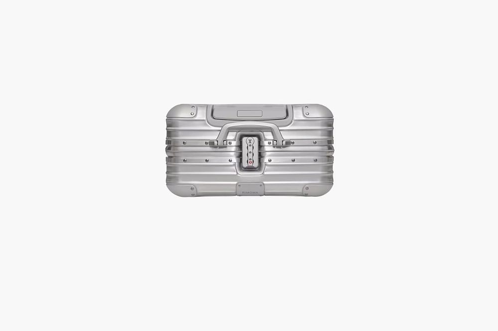 Rimowa Original Compact Convertible Wheeled Briefcase in Aluminium Silver (29 L)