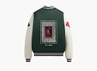 Kith x Batman Joker Satin Bomber Jacket Ivy Green