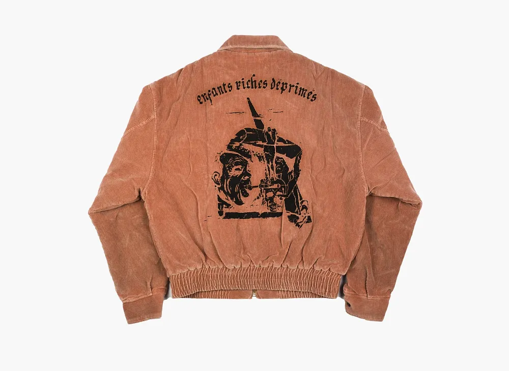 Enfants Riches Déprimés Corduroy Barbara Jacket Salmon