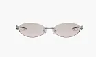 Gentle Monster Musubi 02(BRG) Sunglasses Silver / Brown