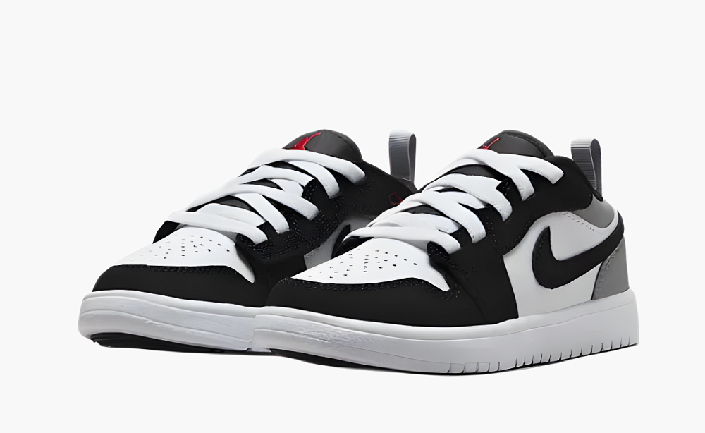 Air Jordan 1 Low ALT SE PS "White Black Matte Silver"