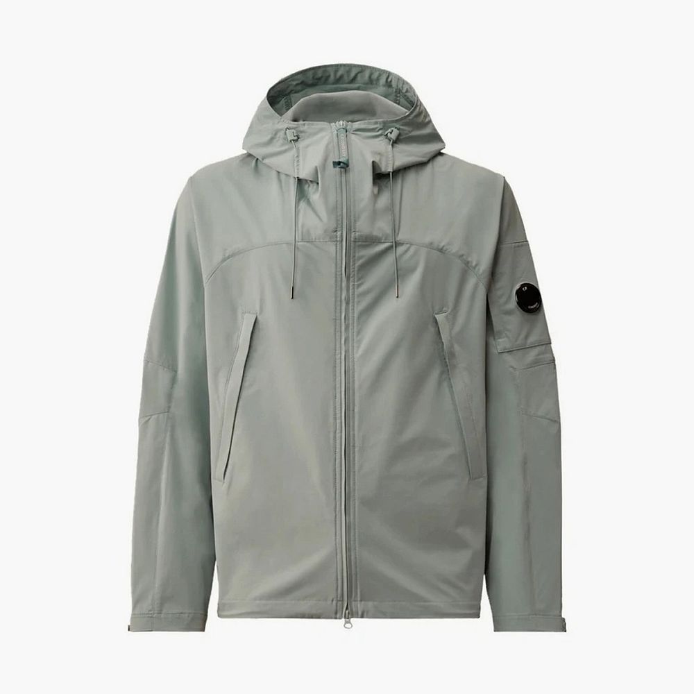 C.P. Company Pro-Tek Hooded Lens Jacket Silver Blue