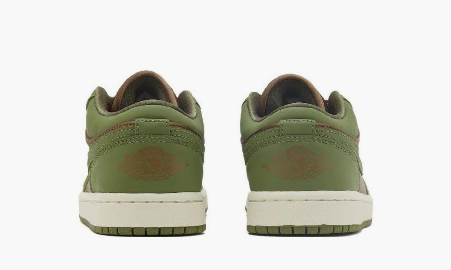 фото Jordan 1 Low SE WMNS Brown Kelp Sky J Light Olive (Air Jordan 1 Low)-FB9893-300