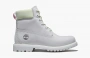 Timberland Premium 6 Inch Waterproof Boot WMNS "Bright White Waterbuck" 