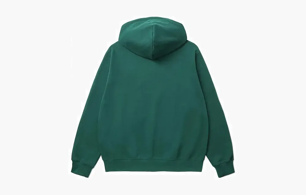 Carhartt WIP Zip Hooded Sweatshirt Green