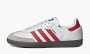 Adidas Samba OG "White Better Scarlet" 