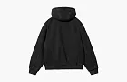Carhartt WIP Elliot Hooded Liner Jacket Black