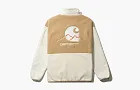 Carhartt WIP Two Tone Fleece Jacket Cream