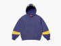 Supreme Paneled Hooded Sweatshirt Washed Navy 