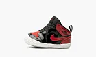 Air Jordan 1 Crib Bootie Patent Bred