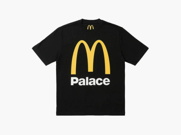 Palace x McDonald's Logo T-Shirt Black  Palace x McDonald's Logo T-Shirt Black