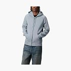 Carhartt WIP Hooded Chase Zip Jacket Grey