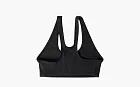 Sporty & Rich Serif Rib Sports Bra Black/White