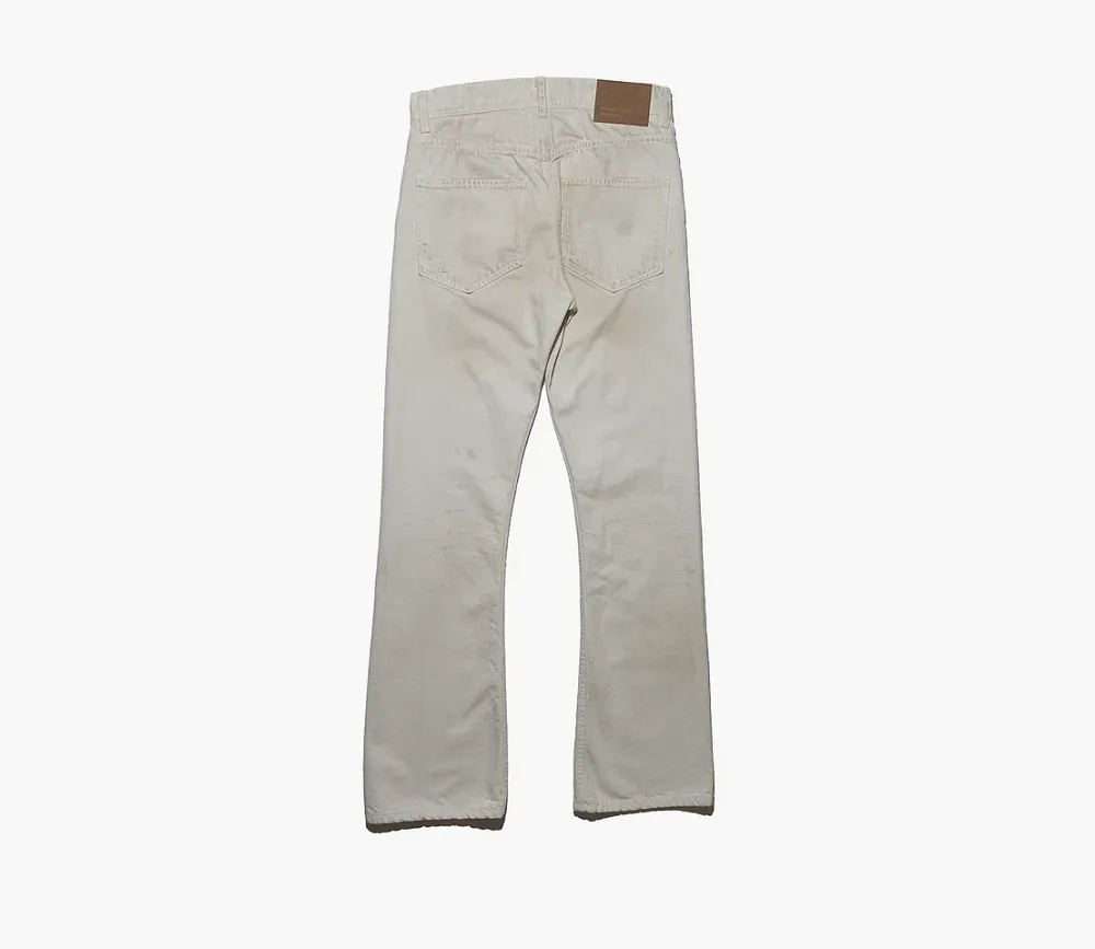 Enfants Riches Déprimés Classic Flare Leg Jeans Dirty White