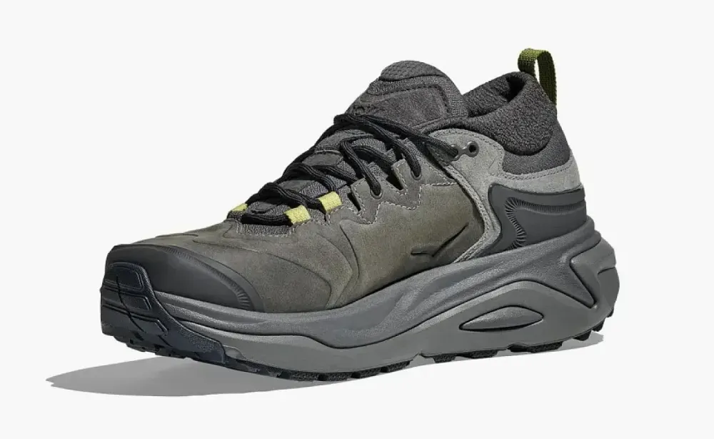 Hoka Kaha 3 Low GORE-TEX Planet Grey Pomelo Yellow