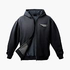 WYSION ZIP HOODIE BLACK
