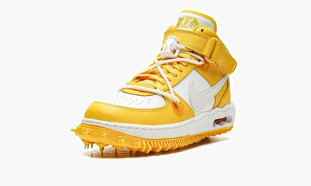 Air Force 1 Mid Off-White - Varsity Maize