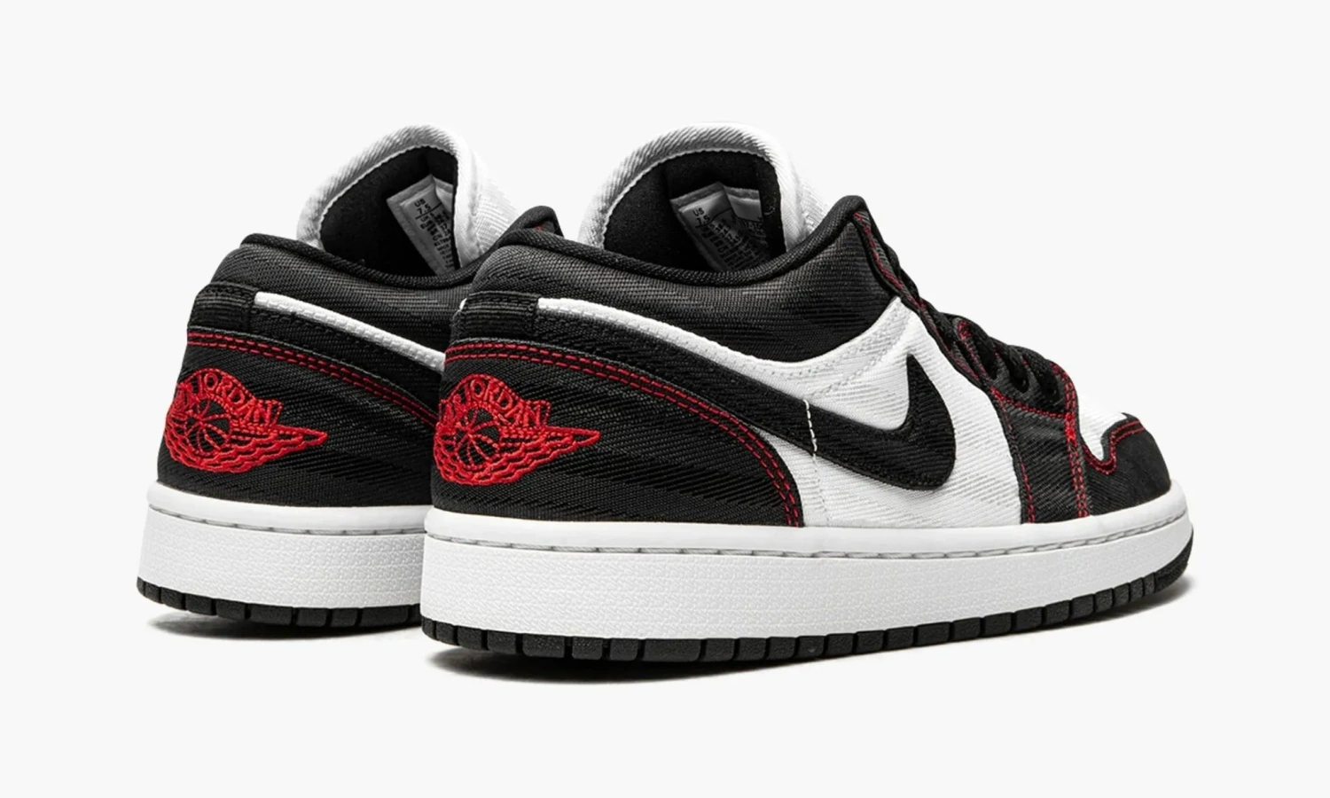 Air Jordan 1 Low SE Utility WMNS White Black Gym Red 