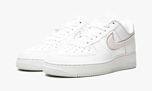 Air Force 1 LO MNS WMNS Chenille Swoosh - Sea Glass 