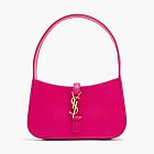 Saint Laurent Le 5 À 7 Mini Hobo Bag Pink Exotic Leather