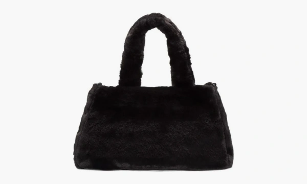 Nike Faux Fur Tote Bag Black 