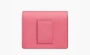 Hermes Roulis Calfskin Pig Nose Card Holder Fanny Pack Coin Purse Pink 