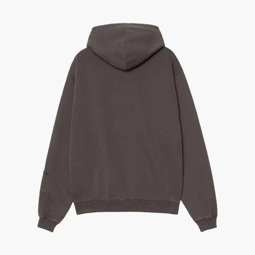 Carhartt WIP x Invincible Pigment Dyed Hoodie Brown
