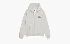 Stussy x Nike Stone Washed Fleece Zip Hoodie Grey