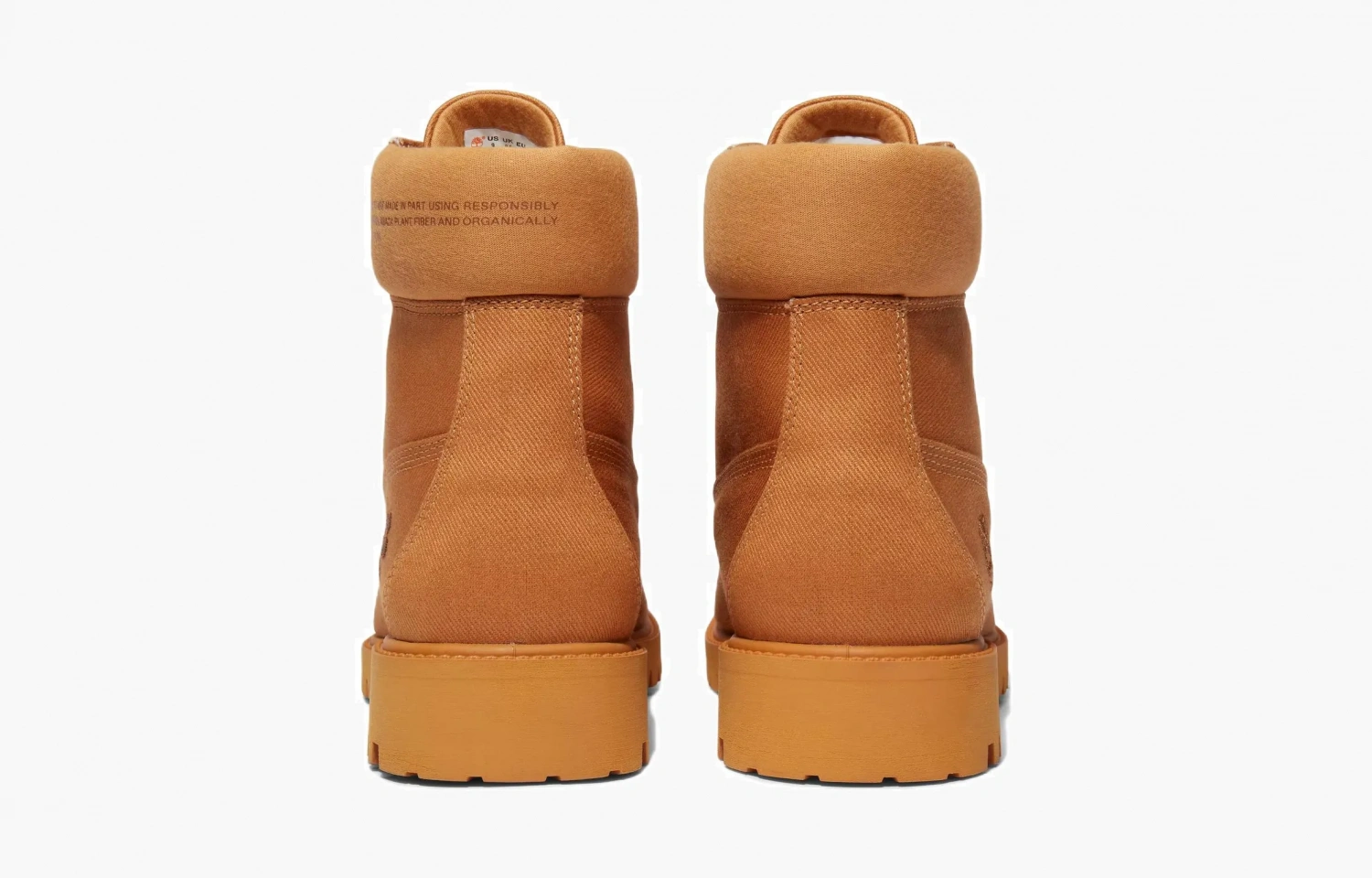 Timberland X Pangaia Waterproof 6-Inch Boots "Wheat" 