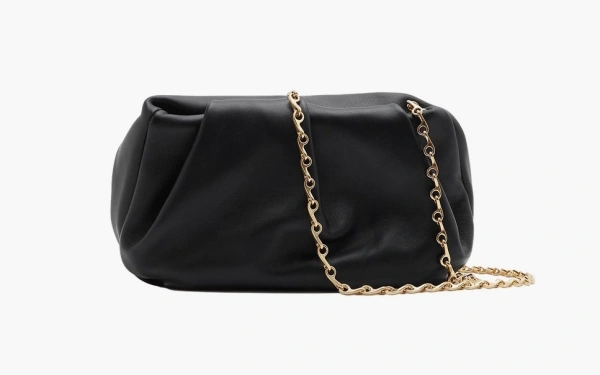 Burberry Rose Chain Clutch Black 