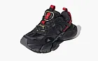 Adidas XLG Runner Deluxe Black Gold Metallic Red