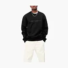 Carhartt WIP Tonal Logo Sweatshirt Black