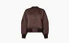 Acne Studios Olanik Bomber Jacket Chocolate Brown