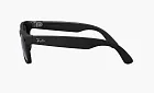 Ray-Ban Meta Wayfarer Sunglasses Graphite Lenses Matte Black Frame (Size 50)
