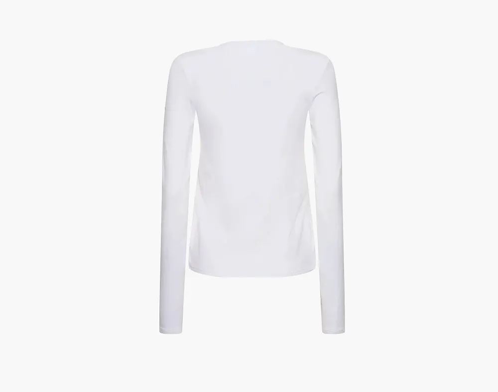 Alo Yoga Alosoft Finesse Long Sleeve White