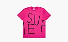 Supreme Painted Tee Fuchsia