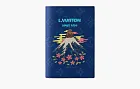 Louis Vuitton Monogram Souvenir Passport Cover Blue
