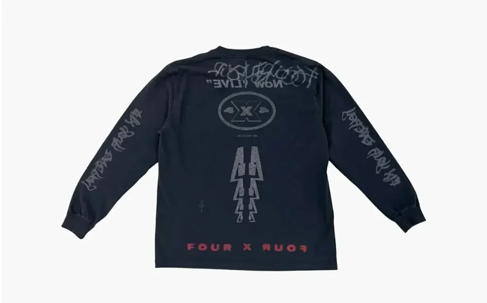 Travis Scott Fix Your Energy Longsleeve Blue