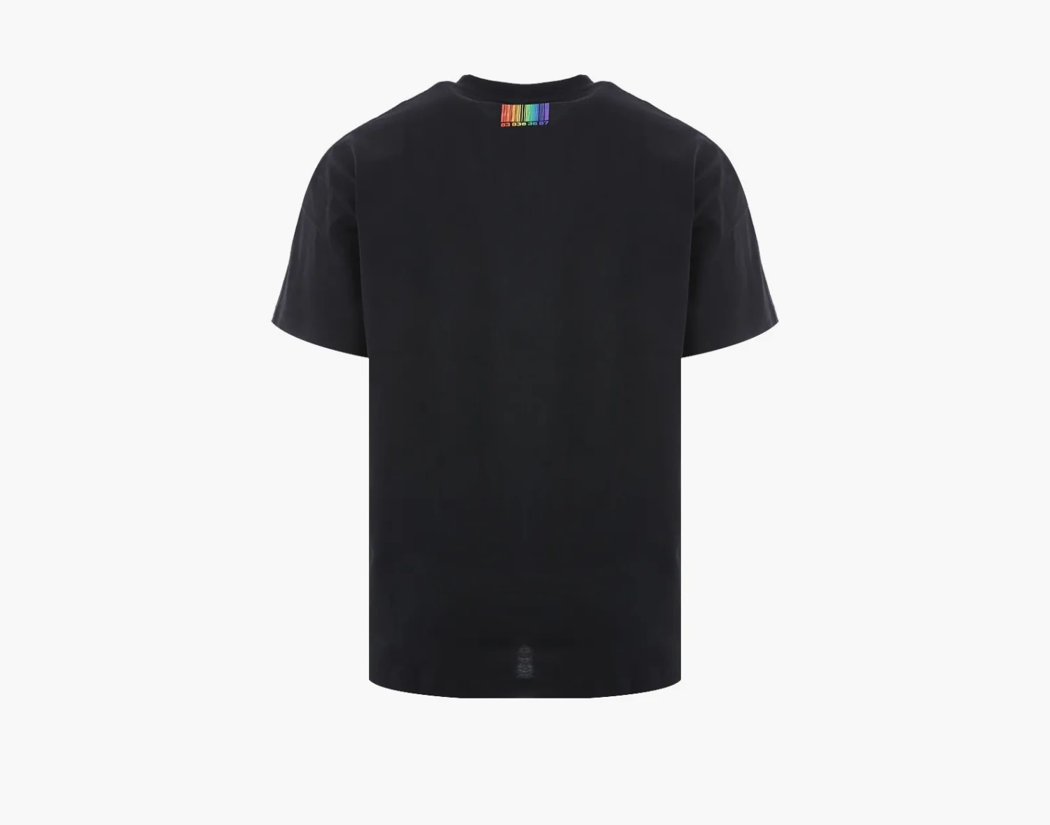 Vetements Rainbow Barcode T-Shirt Black 